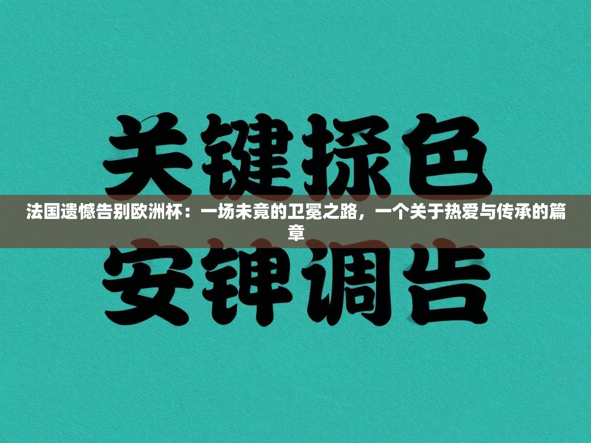 法国遗憾告别欧洲杯：一场未竟的卫冕之路，一个关于热爱与传承的篇章  第2张